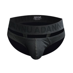 CMENIN ADANNU 1Pcs Quần Lót Cotton Jockstrap Quần Sịp Nam Hông Nâng Innerwear Gợi Cảm Quần Lót Nam Ngắn Gọn Quần Lót Nam AD792