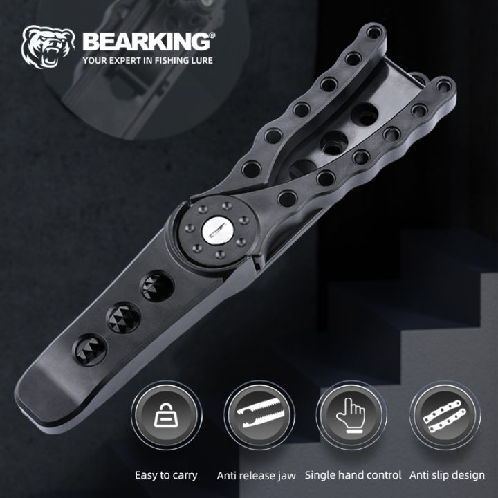 BEARKING Fish Grip Fishing Plier PC Fishing Controller Carp Lure
