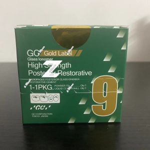 Dental GC Fuji 9 Big Gold Label HS Posterior EXTRA (15g powder 8g liquid) EXPIRY new date