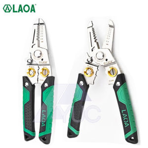 LAOA คีมปอกสายไฟ 7in1 รุ่น LA112006 *1ชิ้น*