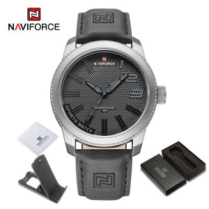Naviforce NF9202 Đồng Hồ Da Nam Quà Tặng Sáng Tạo Đồng Hồ Đeo Tay Thể Thao Thời Trang Thạch Anh Chất Lượng Cao Jam Tangan