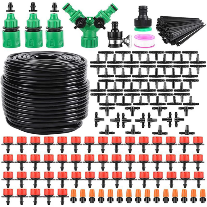 Professional 50M Automatic Garden Watering System Timer Water Drip ...