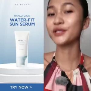 Sephora SKIN1004 Madagascar Cenla Hyalu-cica Water-Fit Sun Serum SPF50 PA++++ No White Cast Long-lasting 50ml