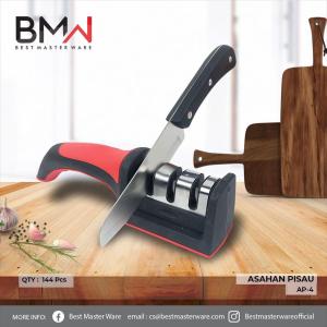 NEW ALAT PENGASAH PISAU 3 IN 1 TAJAM - ASAHAN PISAU DAN GUNTING 4 MATA PISAU - ASAHAN PISAU SERBAGUNA