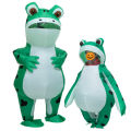 Frog Inflatable Costume Kid Adult Boy Men Cosplay Suit Blow Up Halloween Carnival Party Antroxu Comic Animal Cute Green Tadpole. 