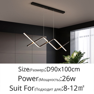 2025 New Modern Led Pendant Light Hanging Lamp for Kitchen Lighting Suspension Bedroom Dining Room Decor Fittings Home Lighting