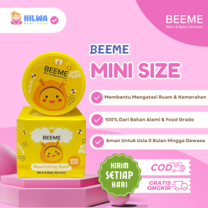 Mini Size - Beeme Nourishing Balm 5gr Skincare Bayi | Cream Pelembab Wajah Bemee