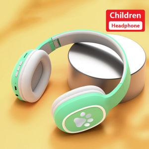 DISOUR Cute Youth Wireless Headphone For Children Kids Girls Foldable Support TF Card Play HiFi Subwoofer Noice Cancelling Music Game Bleutooth Earphones For All Smartphones Headset Gift