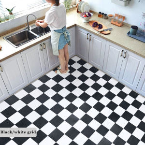 New-product-waterproof Waterproof Floor Stickers Self Adhesive Imitation carpet Wallpapers DIY Bathroom Bedroom Office Kitchen Tile Wall Sticker Wall Ground Decor 60CM*1M