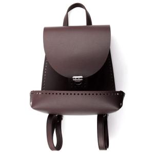 Versatile Woven Backpack Supplies Handmade PU Leather Back Craft Accessory Practical Travel Backpack for Everyday Use