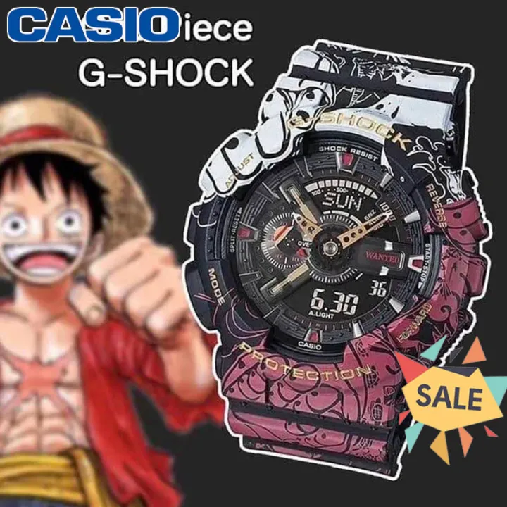 CASIO One Piece Gshock Watch For Men And Women Original Dual Time