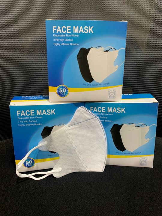 Masker Duckbill 3ply Isi 50 Pcs 1 Box Masker Kesehatan Pilihan Warna ...