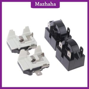 Mazhaha PTC Starter Relay Refrigerator Starter Relay Refrigerator Overload Protector Compatible with LG Refrigerator CompressorFreezers