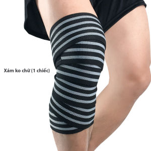 [GH]Dây quấn hổ trợ khớp gối tập gym bảo vệ đầu gối phòng chấn thương khi gánh tạ đẩy tạ squat deadlift nam nữ(Bán theo chiếc))