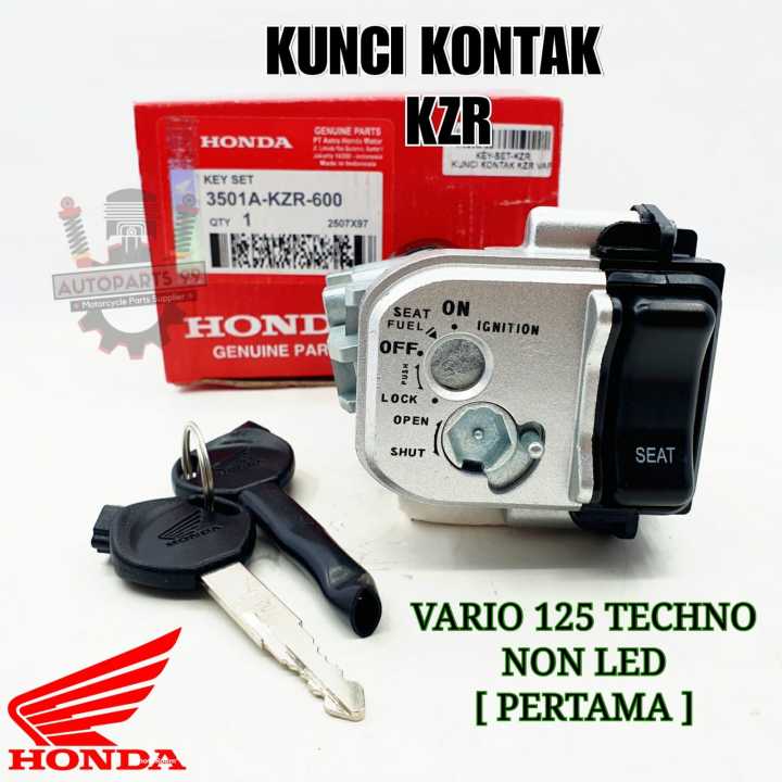 Kunci Kontak Vario 125 Techno Kualitas Original Kunci Kontak Honda KZR Vario 125 Lama