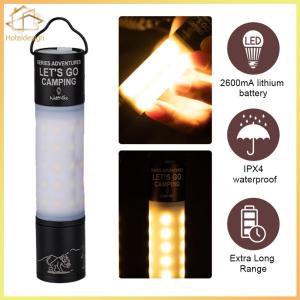 Super Bright Flashlight IPX4 Waterproof High Power Flashlight 2600mAh Emergency Flashlight Power Bank for Fishing Travel