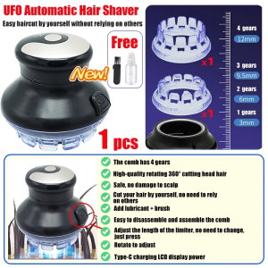 1 minute haircut hair clipper Hair Cutter Razor Rechargeable Professional Hair Clipper with Limit Comb Easy haircut with one hand clipper for hair cut Smooth and no hair clipper rechargeable original razor for haircut original