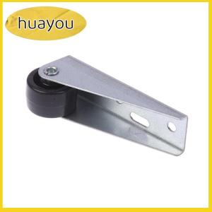 huayou Silent Furniture Side Mounted Direction Door Roller Support Moving Wheel With Screws Multi-function Stainless Steel Pulley