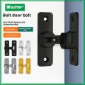 Barn Door Lock Simple Installation Anti-Theft Heavy Duty Bar Gate Latches Safety Slide Door Lock for Bathroom Garden. 