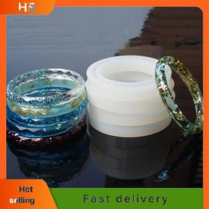 HB Transparent Silicone Mold Resin Bracelet Resin Molds Making Tools