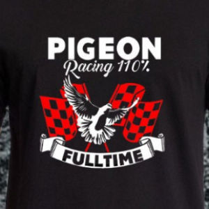 Casual Original Casual Original Pigeon Racing Shirt 01 - Vinyl Cut-Out