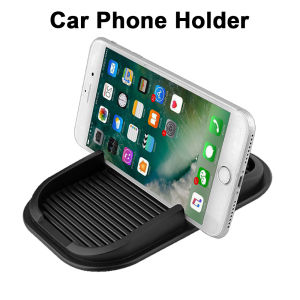 Car Phone Holder Storage Mat Bracket Non-Slip Instrument Panel Mount for Cellphone