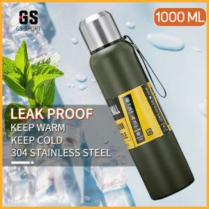 Vacuum Stainless Steel Fashion Sport Water Bottle Thermos Tumbler cold bottle hermal Flasks1000ML-1500ML