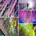 110cm artificial flower simulation wisteria vine wedding home garden DIY decoration. 