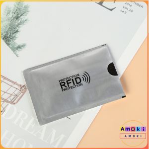 Amoki Id Protector Passport Holder Bank Card/Id Card Aluminum Foil Anti-Degaussing