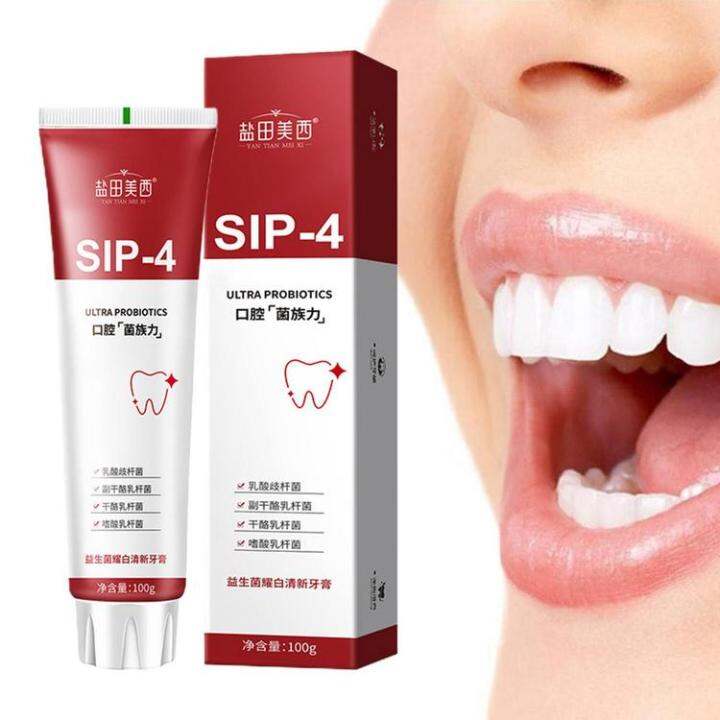 Sp-4 Probiotic Whiten Toothpaste Brightening & Stain Removing Sp-4 ...