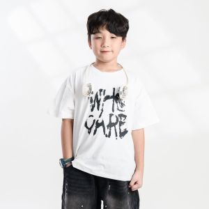 Áo Thun Cho Bé Trai 8-38Kg BL HALO Áo Phông Bé Trai Cộc Tay Có Hình In Phong Cách Cá Tính 2 Màu Chất Cotton Mềm Mát AP12