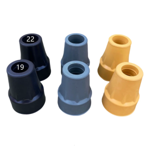 Walking Hiking Stick Ferrule Bottom End Cover 22mm/19mm Nonslip for Walking Climbing Camping Hiking Crutch Accessories