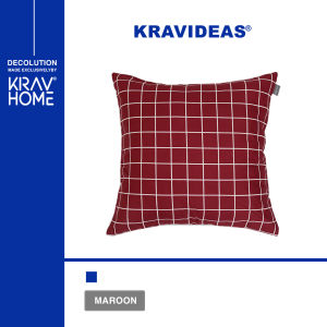 Krav Ideas Home Sarung Bantal Sofa Kain Microtex Net Series