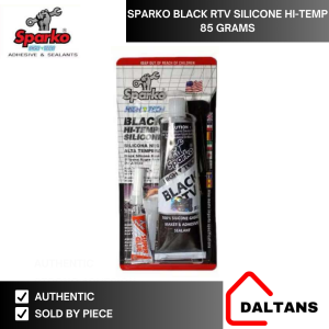 SPARKO HIGH TECH BLACK RED 100% RTV SILICONE 85G 32G