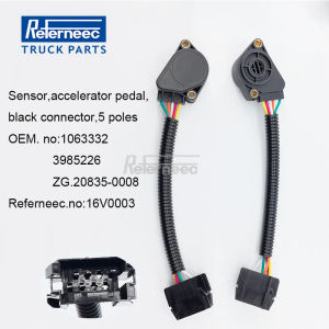 REFERNEEC Sensor Accelerator Pedal 1063332 3985226 20715969 20893527 21116881 82628011 84557621 20504685 20504685 20729579