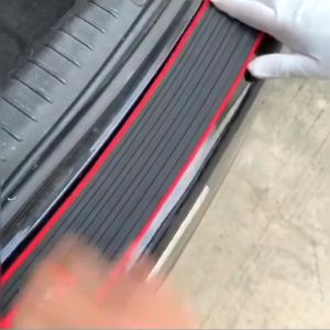 Seal Plate Sill Plat Karet Pelindung Bumper Bagasi Belakang Panjang 90cm Universal