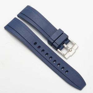Waterproof Quick Release FKM Watch Bands Soft Rubber Replacement Watch Straps Stainless Steel Buckle 19mm 20mm 21mm 22mm2026