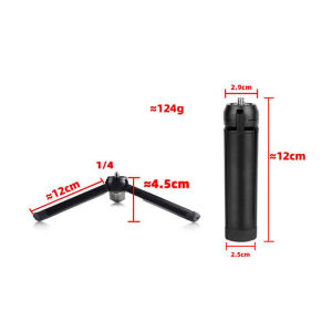 Mini Aluminum Alloy Tripod Metal for Gopro 360 DJI Camera DJI OSMO Pocket 3 Camera Accessories