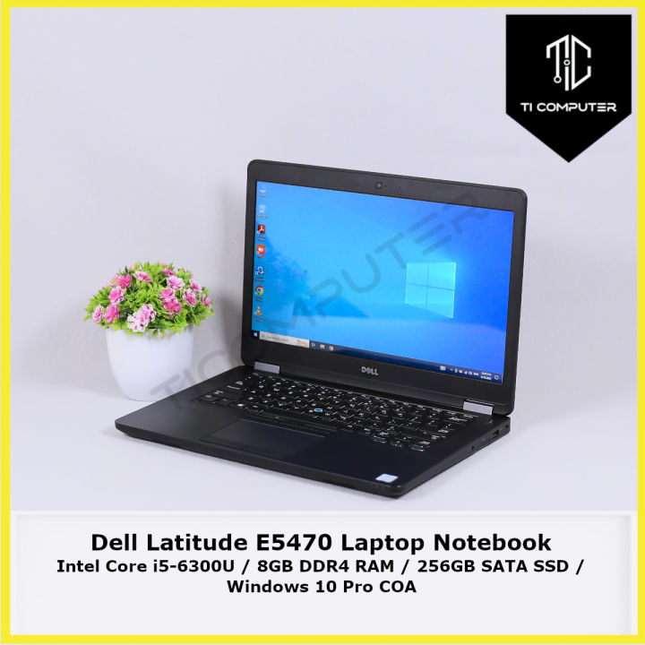 Dell Latitude E5470 Intel Core i5-6300U 8GB DDR4 RAM 256GB SATA SSD ...