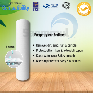 SAEMMUL PP Sediment Filter Replacement Cartridge 1 Micron VALUE BUY!!! PP Water Filter