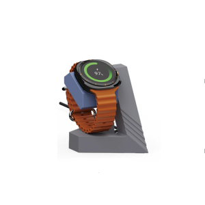 Geometric Quick Charging Dock Suitable for Watch 7/6/5 Wearables Smartwatch Vertical Stand Support Base High Efficiency