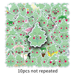 50ชิ้นลักยิ้มขนาดเล็กสติ๊กเกอร์การ์ตูนกระเป๋าเดินทางสร้างสรรค์สมุดบันทึกสติกเกอร์กันน้ำการตกแต่ง DIY