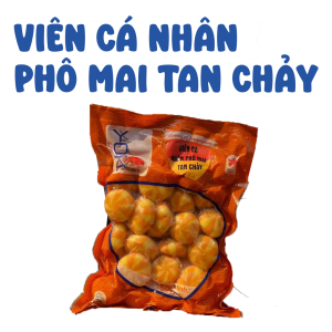 Viên Cá Nhân Phô Mai Tan Chảy Bánh Bao Nhân Phô Mai Gói 454gr - Thương hiệu Lichuan