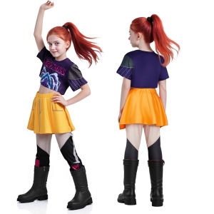 ZEEMIN KPop Demon Hunters Rumi Mira Zoey Role Playing Costumes For Childrens Performances Halloween Costumes