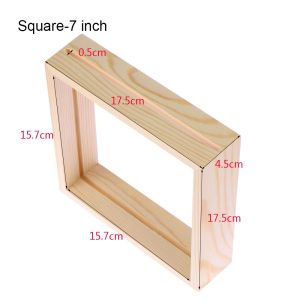 YESMILE Family Vintage Art Wedding Decor Photo Frame Plant specimen Wooden Picture Holder