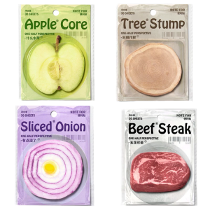 30Sheets Vegetable Themed Notes Paper Shape Notes Small Notepads Adheive Note Paper Pocket Writing Pad for Office