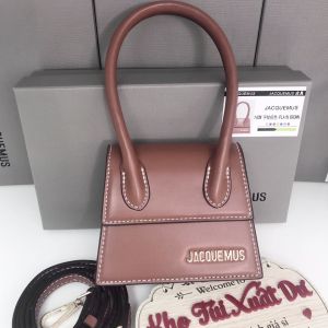 [CHUẨN HÃNG] Túi jacque quai thẳng có dây đeo chéo from mini dáng trendy fullbox (Size 14)