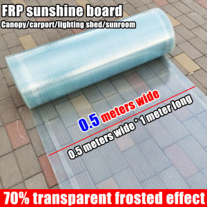 (1.3mm thick) FRP daylighting board sunshade rain proof and durabl outdoor insulation plate FRP daylighting board,sunlight room boardtransparent rain shed rain proof ,HOUSE/SHADE / MAKAP / FARM SHADE