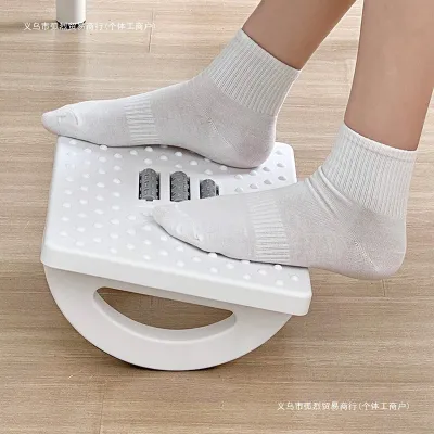 Ghế Kê Chân Massage Cong Thái Học Giúp Thư Giãn Giảm Stress Ghế Để Chân Văn Phòng Nhựa Chịu Lực Tốt