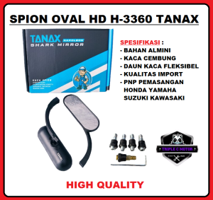 SPION OVAL MINI BLACK EDITION UNIVERSAL MOTOR JAPSTYLE BRATSTYLE CHOPER CUSTOM BIKE